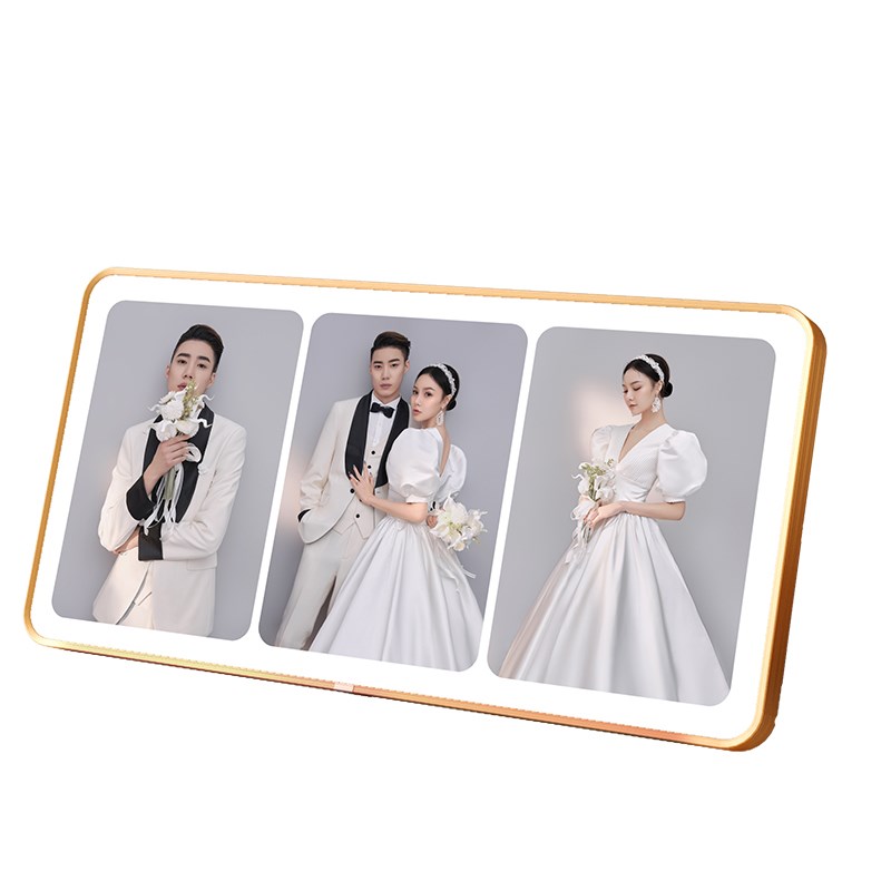 相框摆台照片定制洗婚纱照相片diy做成相册打印加结婚照高级感