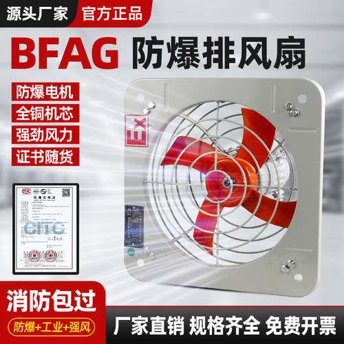 防爆排风扇BFAG气体粉尘防爆CT4