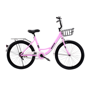 轻便通勤单车 24寸淑女式 自行车成年人男女快 是上班代步单车22