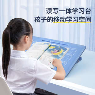 写字板垫板书架书架斜面儿童画桌面可倾斜 小学生画板抄书桌 放