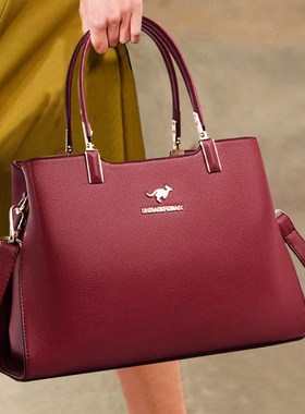 妈妈款包包高级感红色结婚包2024新款女包大气婆婆婚礼斜挎手提包