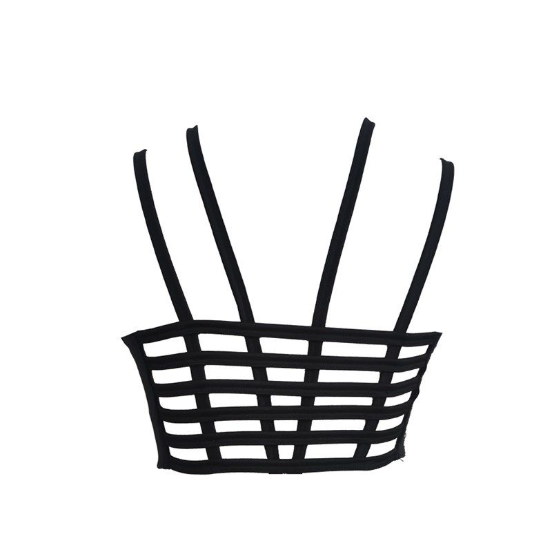 大胸设计感小众美背抹胸内衣全包裹式防走光抹胸大码显小内搭