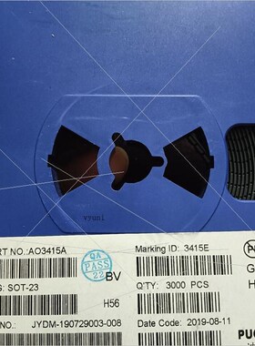 AO3415A SOT-23 网版印刷3415E U -20V/-