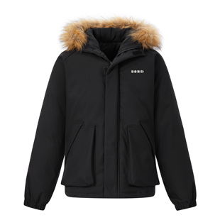 88rising纯色宽松休闲派克连帽防风外套保暖加厚鹅绒羽绒服男女款