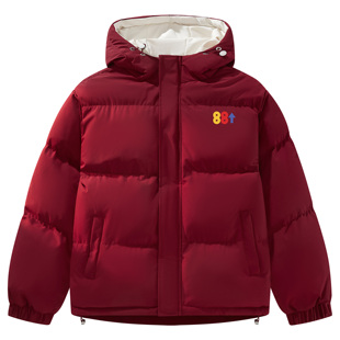 88rising 新春马年外套棉衣冬百搭舒适保暖绗缝连帽棉服男女同款