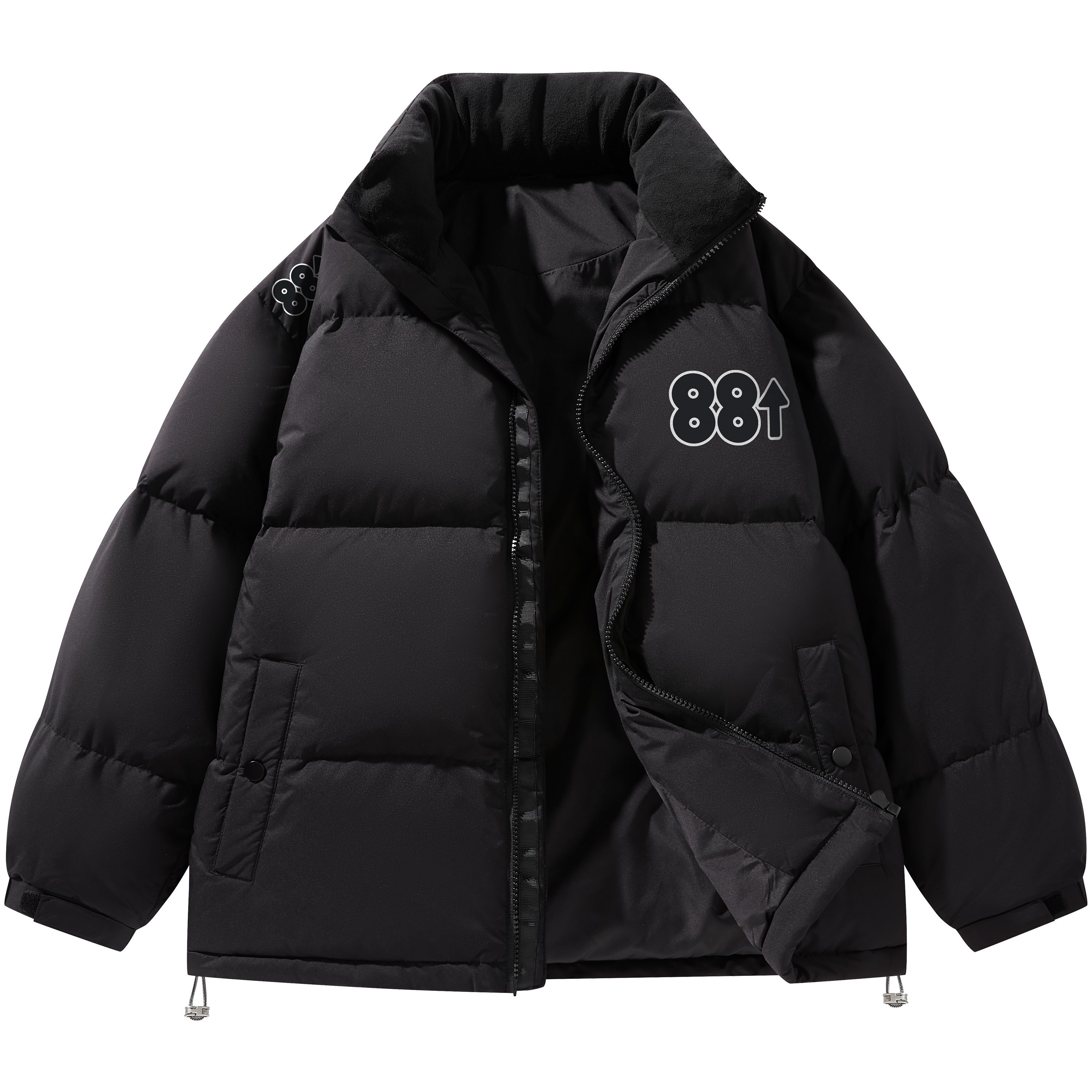 88rising基础美式立领羽绒服外套