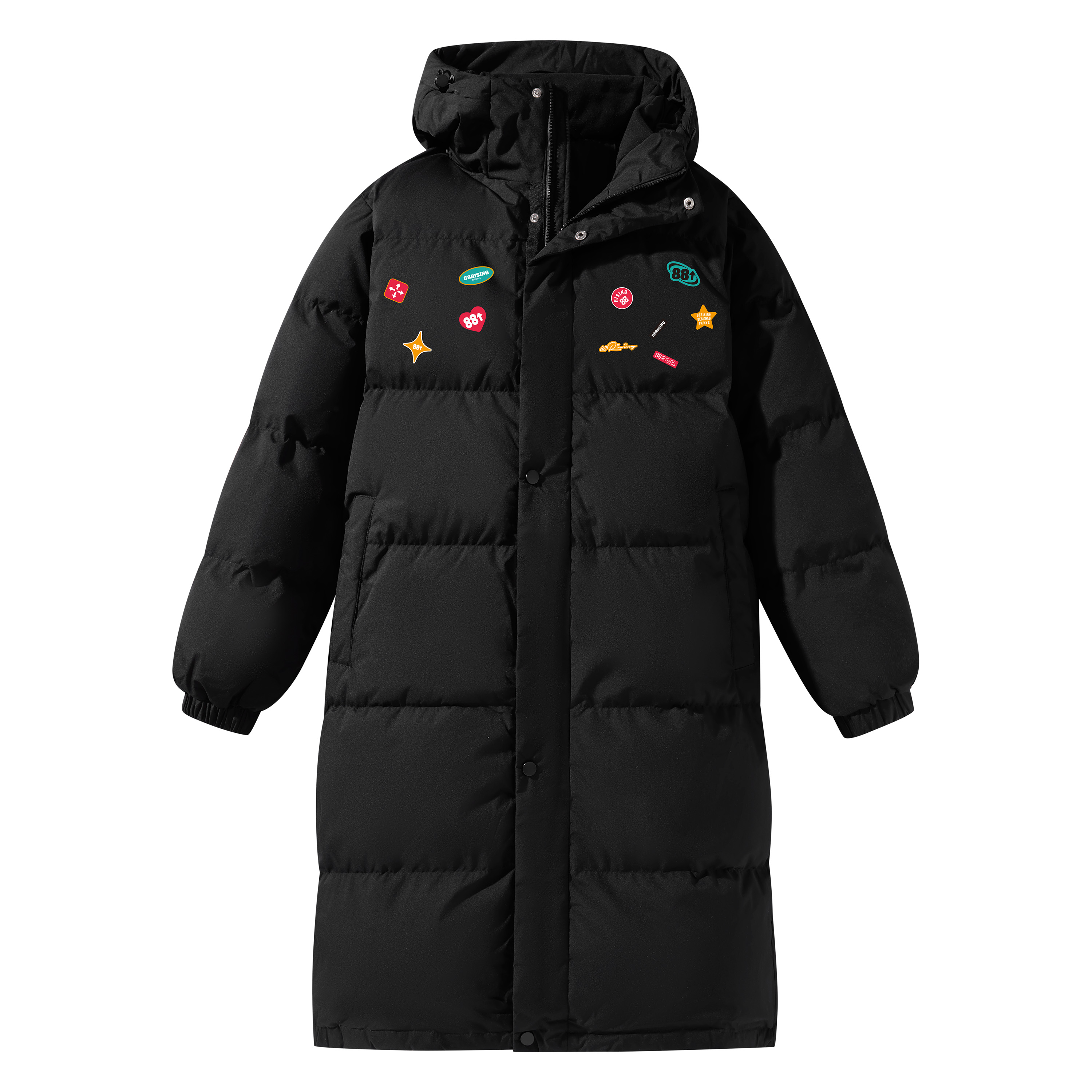 88rising潮流加厚基础羽绒服