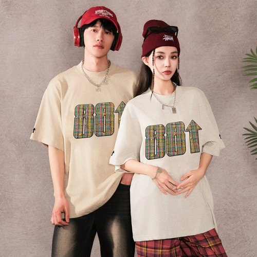 88rising纯棉透气圆领短袖男女款