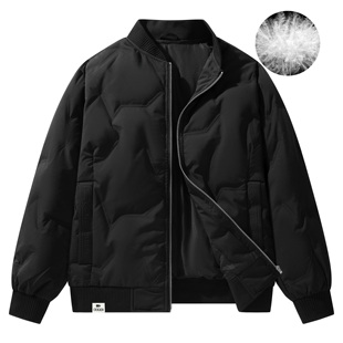 88rising 冬季棒球服外套行政轻量防寒保暖飞行员羽绒服 男女同款