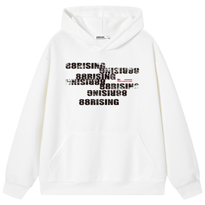 88rising重磅落肩宽松连帽卫衣