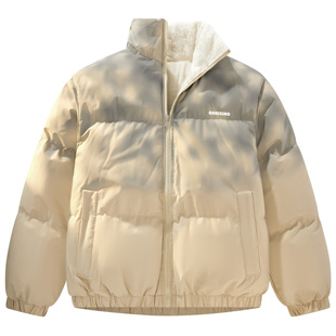 88rising加绒加厚外套高街风百搭通勤防寒保暖面包棉服 男女同款