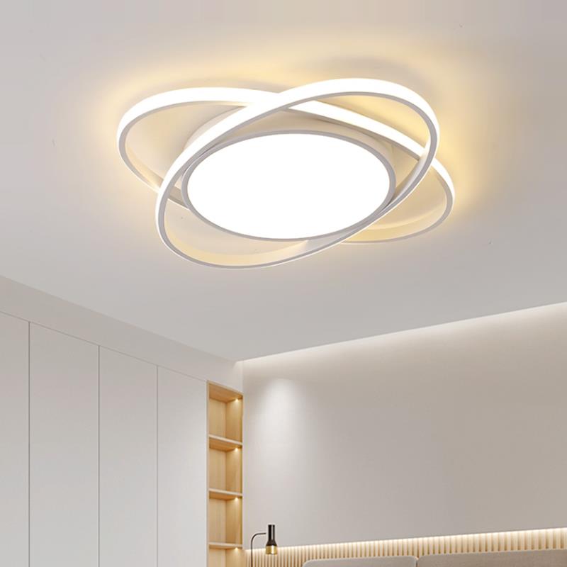 卧室灯吸顶灯北欧现代简约2024新款极简餐厅圆形客厅房间主卧室灯