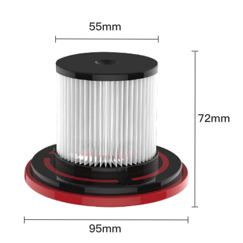适配kimoto手持吸尘器116/902/802/804滤芯滤网滤尘杯集尘桶配件
