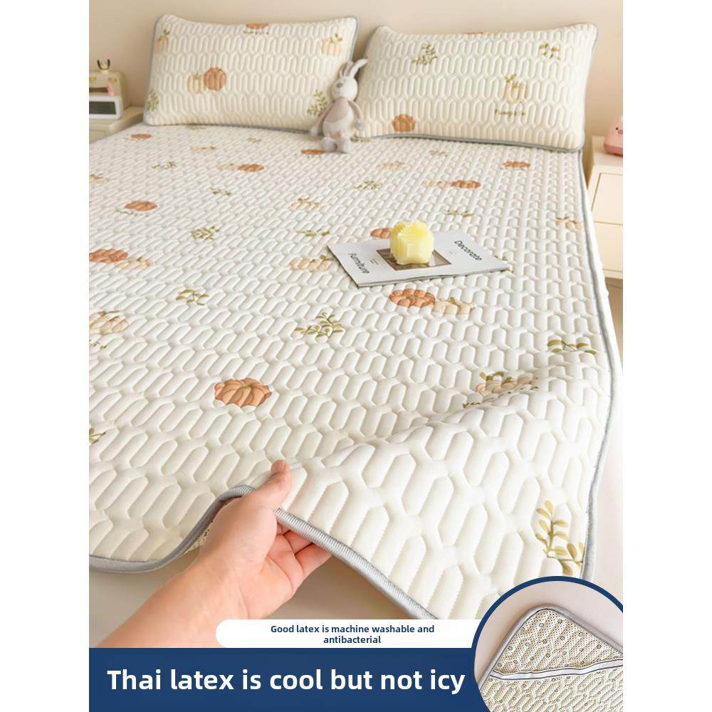 美三羽戴冰丝毯机洗a级冷空调软垫床单宿舍单双床夏季