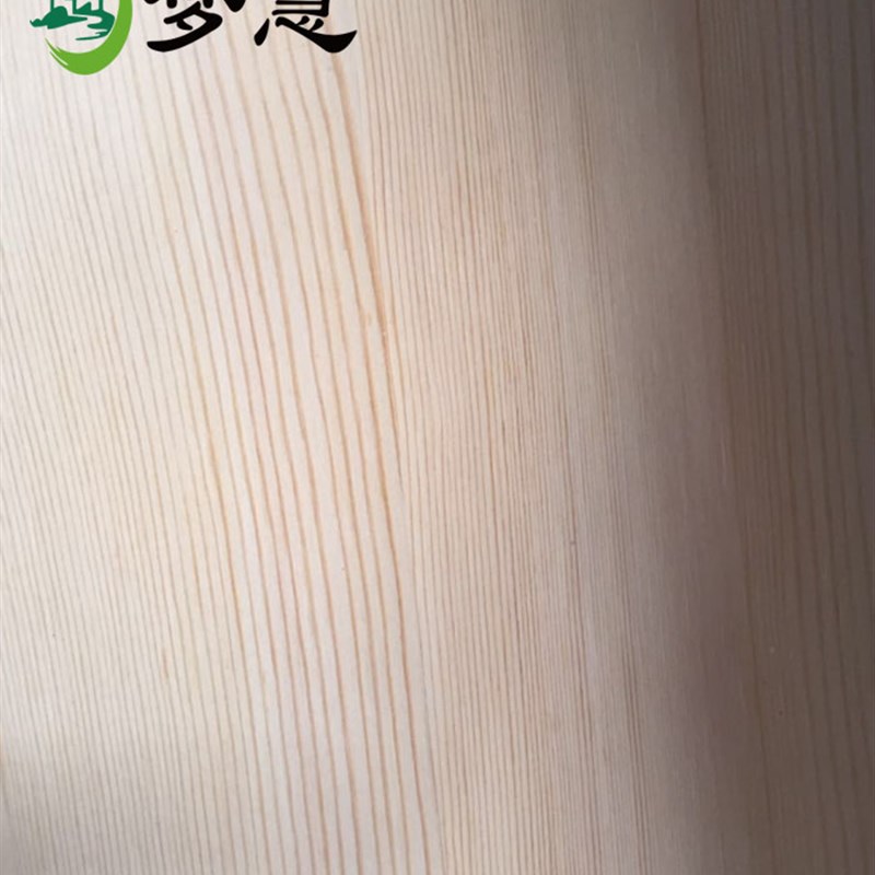 梦慧  12mm厚樟子松实木集成材拼接板木工板橱柜板直纹花纹指接板