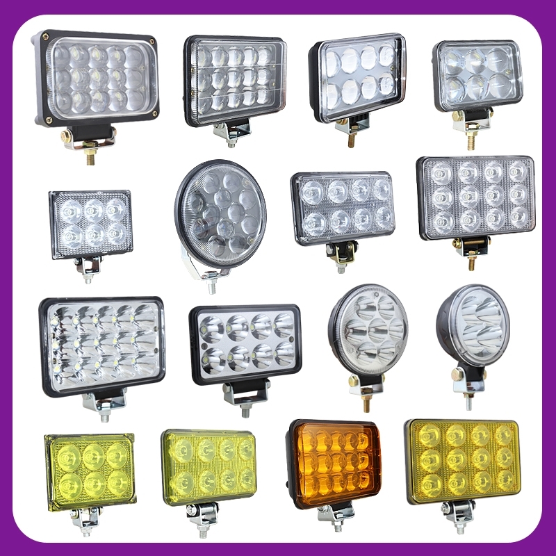 电动车灯超亮外置大灯摩托车LED灯泡汽车射灯三轮车灯12V-80通用