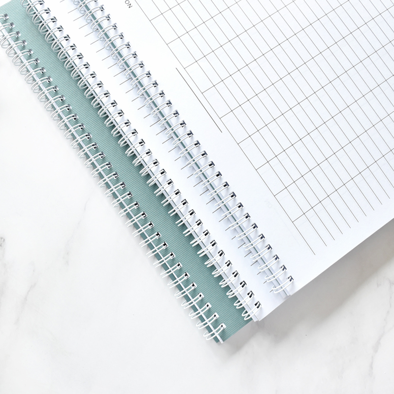 线圈款万能表格本通用A4集计用纸公司财务记账本会计统计表明细账