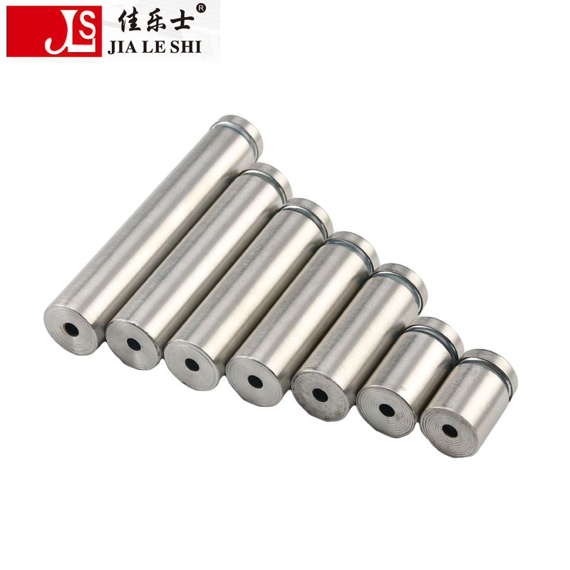 不锈钢空心广告钉19MM广告螺丝钉亚克力板玻璃钉玻璃固定钉装饰钉