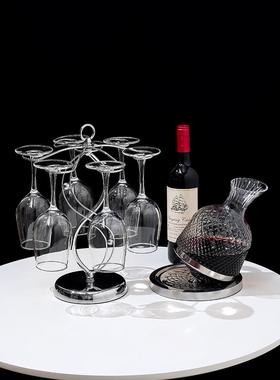 红酒杯架摆柜件轻奢高档酒杯高脚杯收纳柜架客厅酒边装饰ZSJ餐工