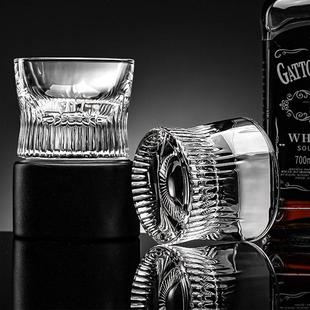 轻高dy240705奢档洋酒杯套装 威士忌杯二酒两水晶玻璃酒啤杯子ktv