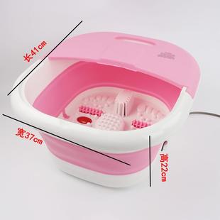 叠泡脚桶电折温加热足恒浴盆温养生家用全自动脚底SQ 368按恒摩洗
