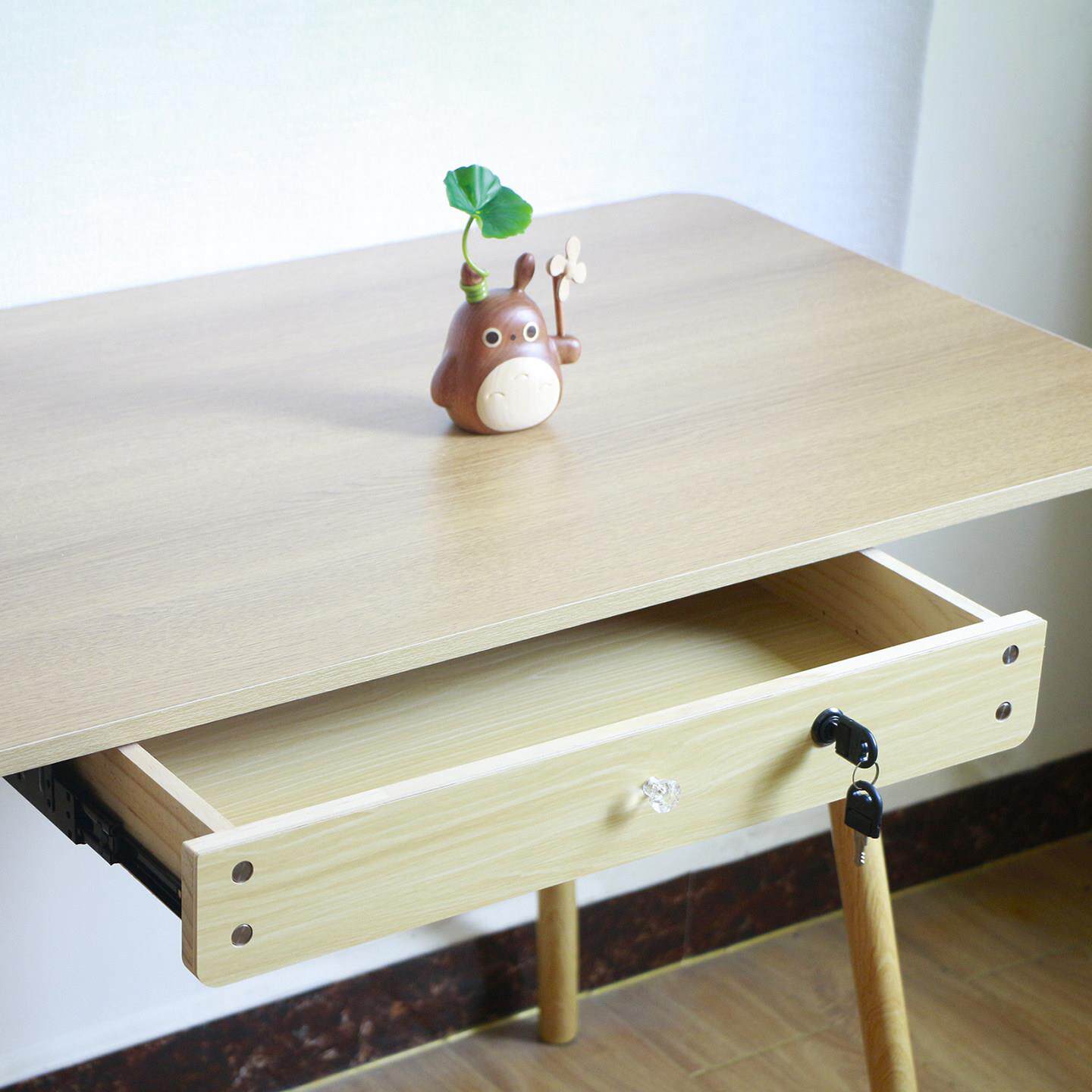 办公桌底下锁抽木屉自装带实悬隐形暗抽屉式收纳盒挂柜内滑轨托架