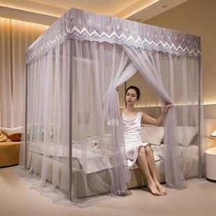 蚊帐家用025新卧室1米床出租屋带防尘款顶单开 41515615门5落地2