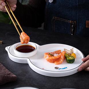 凉创菜冷盘RAT子私房菜大董意境菜意餐具摆子盘盘网红饺盘子水带