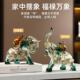 象摆饰一对镇宅招财客厅摆玄关电柜视酒柜大装 饰HS055品乔迁新件