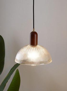 中古饭厅灯现代简BIE约灯覆木民宿卧具室床头原灯餐桌吧台小吊古