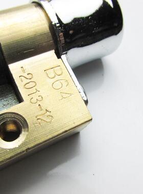 美门春天门月老式防盗门锁芯心异型芯11型锁GXX半圆牙钥匙B2B64平