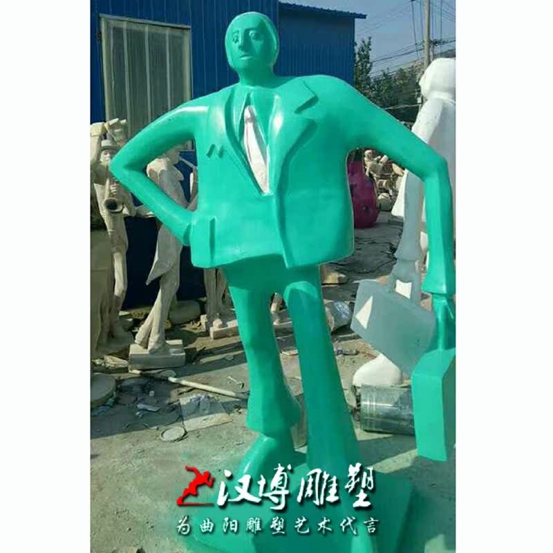 玻璃钢铸铜创意茶文化人物雕像户外民俗文化雕塑园林景观厂家定制