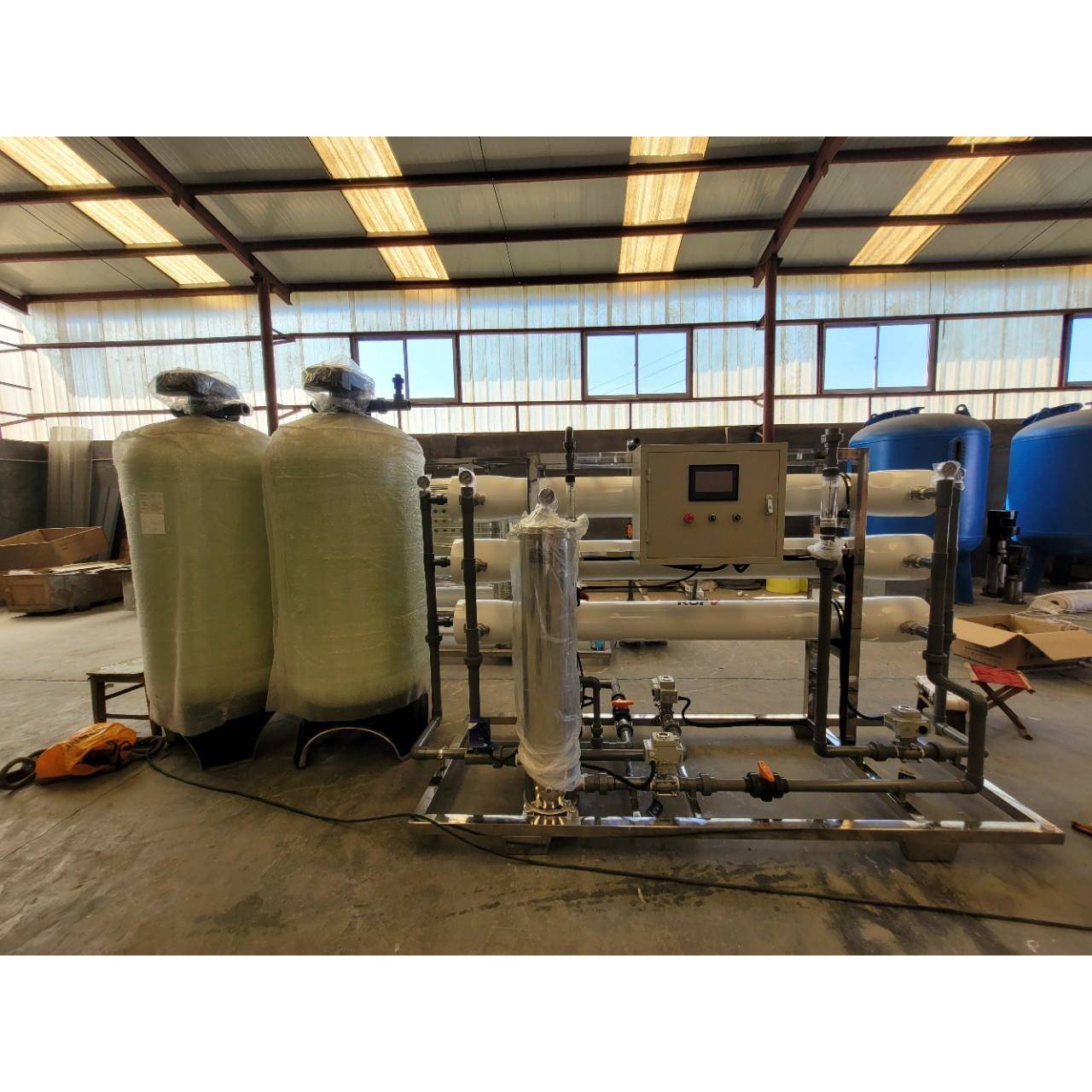 大型工业超滤设备UF膜过滤系统超滤机井水地下水过滤器净水器设备