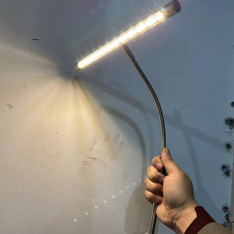 墙上卧室壁灯免接线插电式照明护眼节能灯暖光