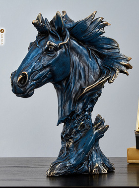 创意美式电视柜家居装饰品招财小摆件客厅酒柜摆设房间工艺品