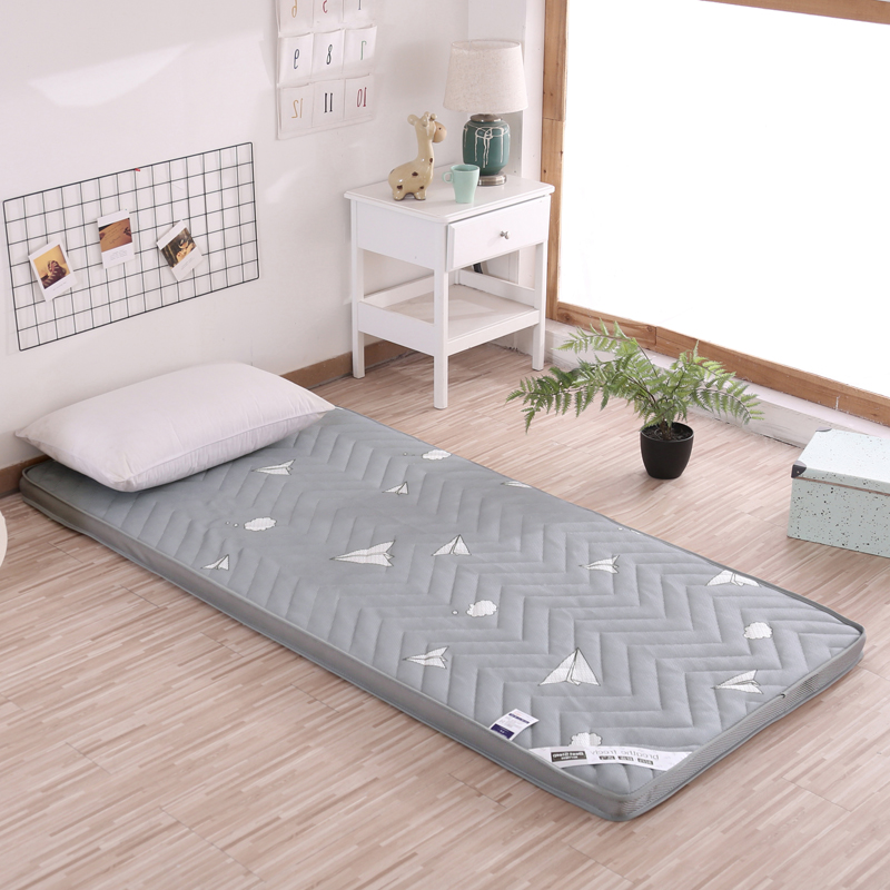 加厚1单人床垫0.8米褥子0.9m1.9学生宿舍寝室1.2一1.5地铺睡垫被