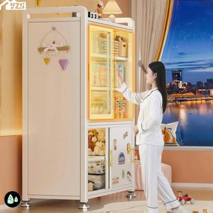 钢制书柜家用防尘储物展示柜客厅阳台儿童学生收纳杂物柜 2025新款