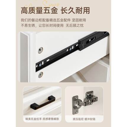 定制储物柜尺寸订做阳台柜实木收纳柜子杂物柜靠墙落地木柜餐边柜