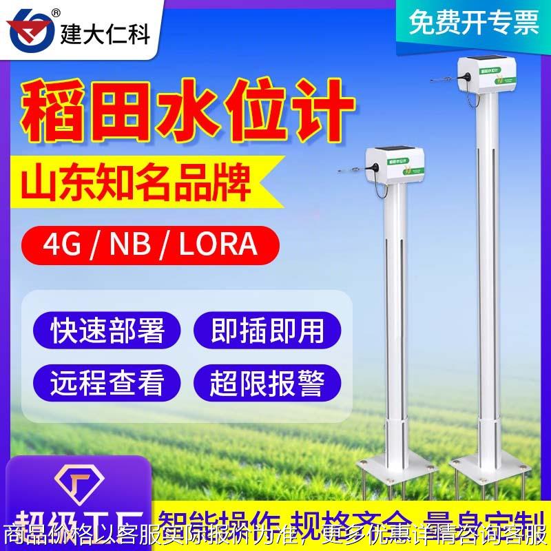 智能稻田水位计4G无线智慧农业液位监测高精度插入式传感器
