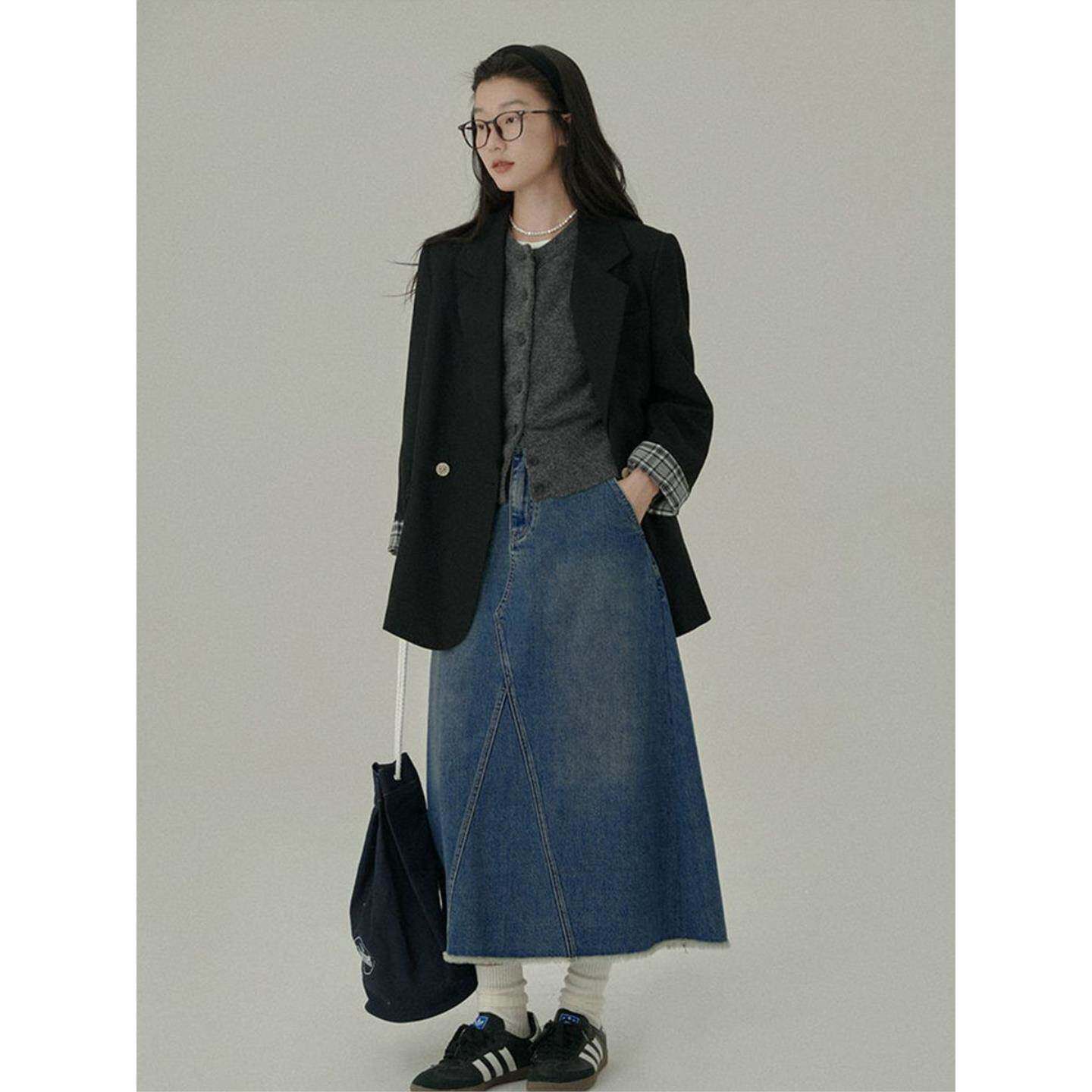 2026春夏新款法式纯色无袖针织衫女百搭修身显瘦马甲女装