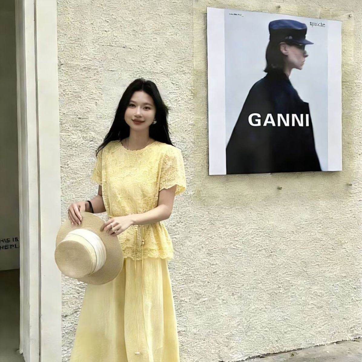 清新蕾丝罩衫两件套装裙女2026夏气质显瘦减龄时尚搭配一整套裙