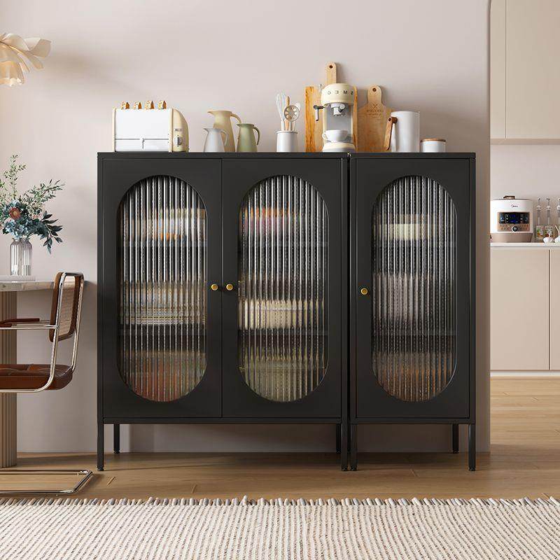 北欧铁艺餐边柜阳光板奶油风收纳柜酒柜置物柜厨房餐具家用展示柜,住宅家具,酒柜,淘宝优惠券,粉丝福利购,淘宝优惠卷