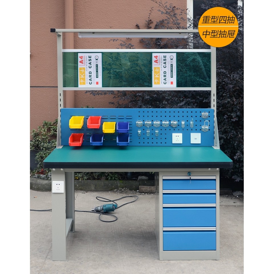 宁波厂家电工桌检验台钳工台防静电流水线金属操作台实验台工作台,五金/工具,工作台/防静电工作台/重型工作台,淘宝优惠券,粉丝福利购,淘宝优惠卷