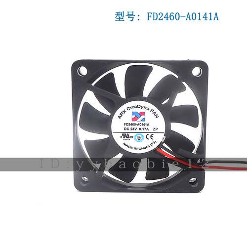 FD2460-A0141A机箱风扇 6010 24V 散热器风扇 60*60*10MM原装