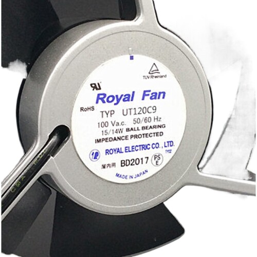 进口ROYAL FAN UT120C UT120C9 UT120C9W 12cm 100V 15/14W