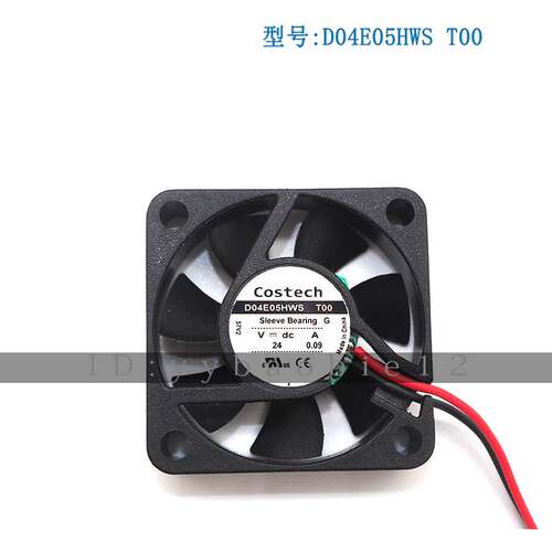 Costech 4010 D04E05HWS T00 DC24V 0.09A 4CM变频器散热风扇