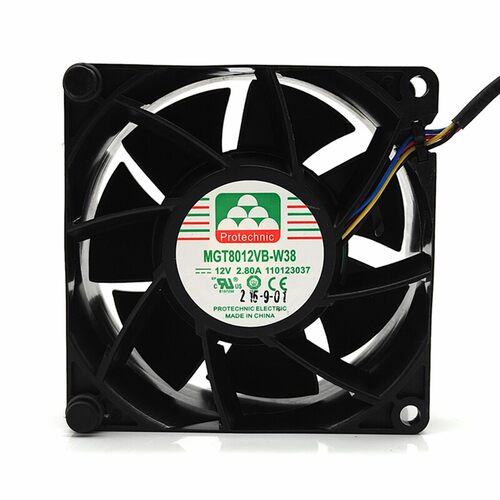 永立MGT8012VB-W38 12V 2.80A 80*80*38 8CM 暴力服务器散热风扇