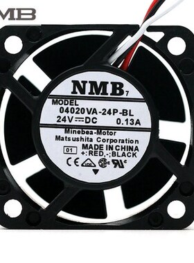 正品原装NMB 4CM安川变频器变04020VA-24P-BL 4020 24V 0.13A散热