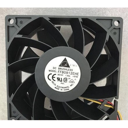 台达9CM 9038 12V1.50A大风量服务器机柜机箱散热风扇 FFB0912EHE