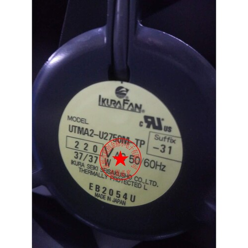 UTMA2-U2750M-TP 220V37/37W原装日本IKURA FAN 带传感器进口风扇
